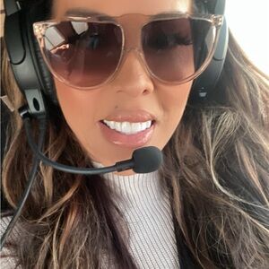 Authentic Celine rare sold out clear acetate frame sunglasses